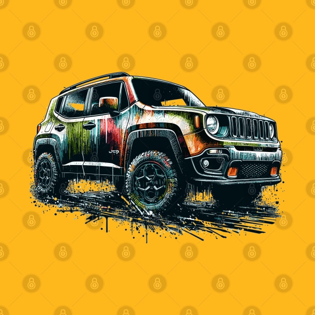 Jeep Renegade by Vehicles-Art