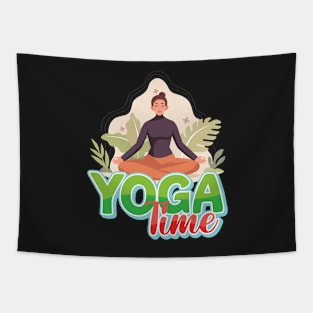 Yoga Just Do It, Yoga Time Tapestry