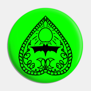 Bat Planchette Pin