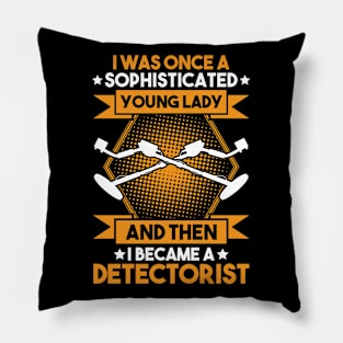 Detectorist Metal Detecting Metal Detector Pillow