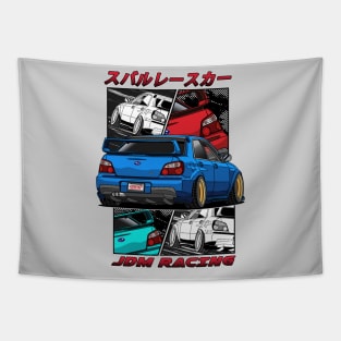 JDM Subie Impreza WRX STi 2000 Tapestry