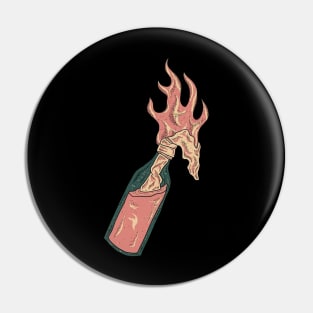 fire bottle Pin