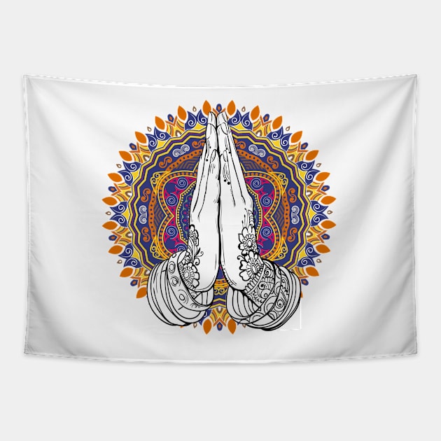 Faith and Repentance Tapestry by JabsCreative