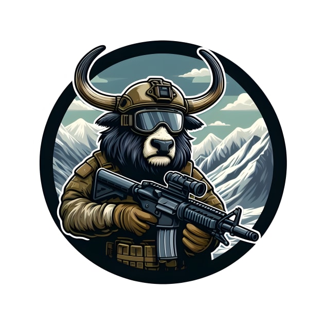 Tactical Yak by Rawlifegraphic