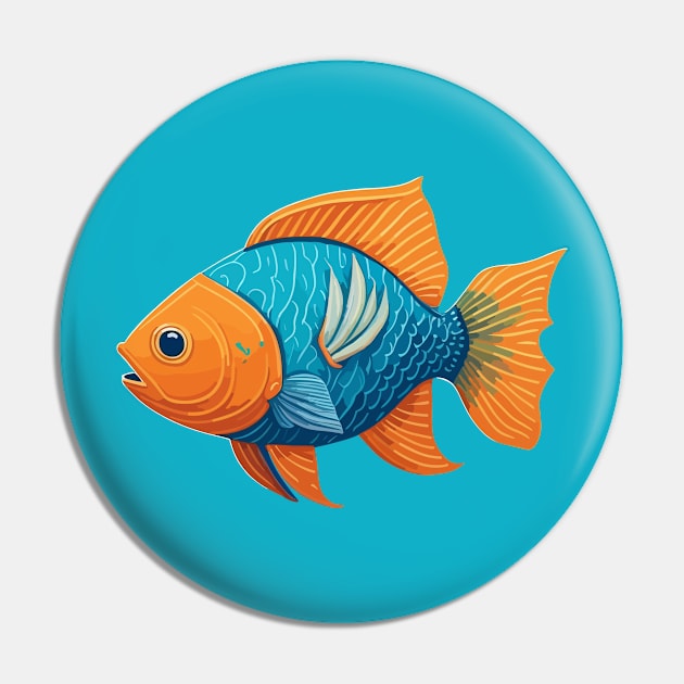 Cute Fish Pin by SpriteGuy95