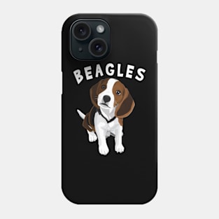 Pint-sized Paws Parade Beagle Whispers, Tee Triumph Extravaganza Phone Case