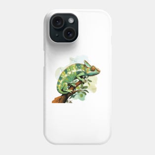 Veiled Chameleon Phone Case