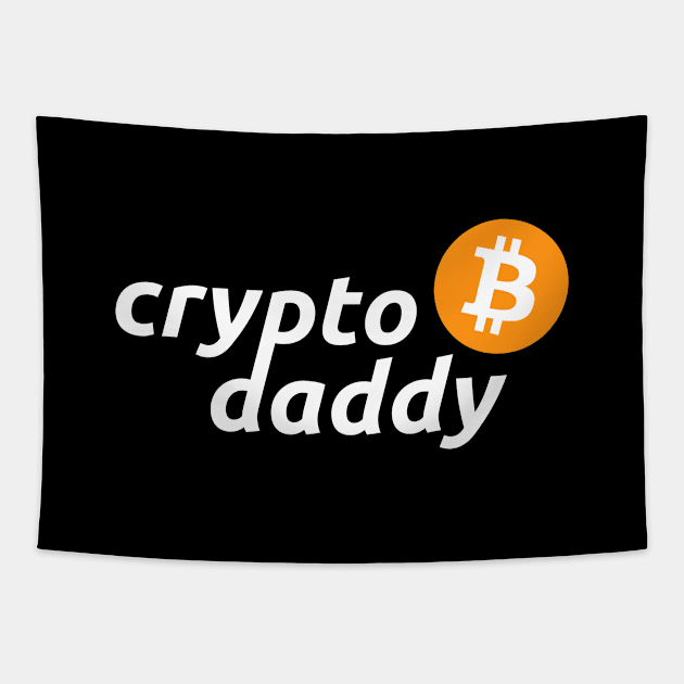 Crypto Daddy - Bitcoin Tapestry by StickSicky