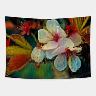 Dark Dream Blossom Trio Tapestry