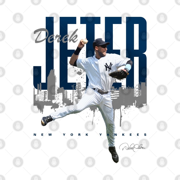 Derek Jeter Jump Throw by Juantamad