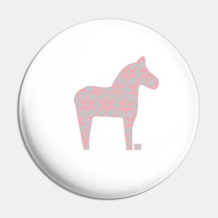 SCANDINAVIAN GEOMETRIC STYLE HORSE Pin