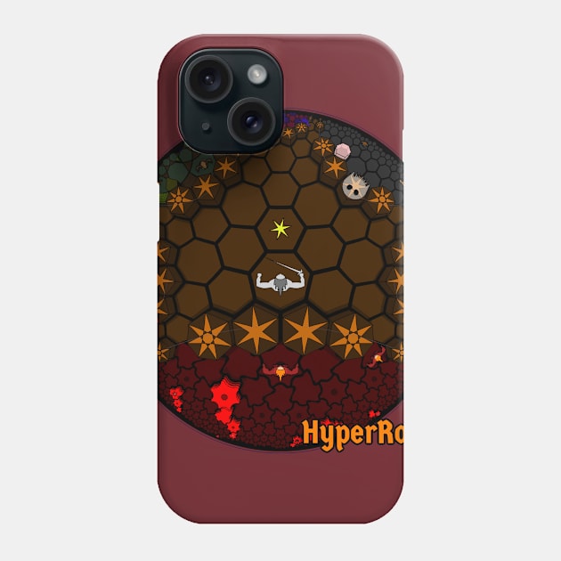 HyperRogue Hyperstone Quest Phone Case by zenorogue