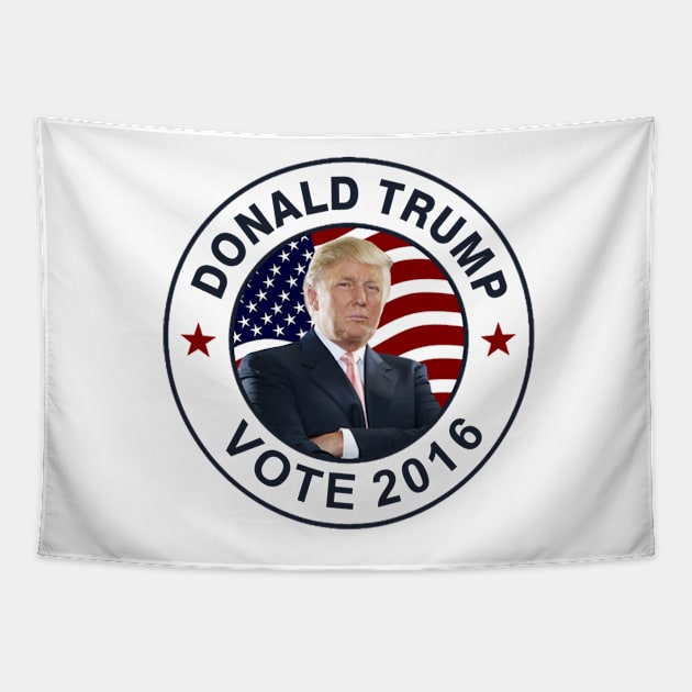 Vote Donald Trump Tapestry by ESDesign