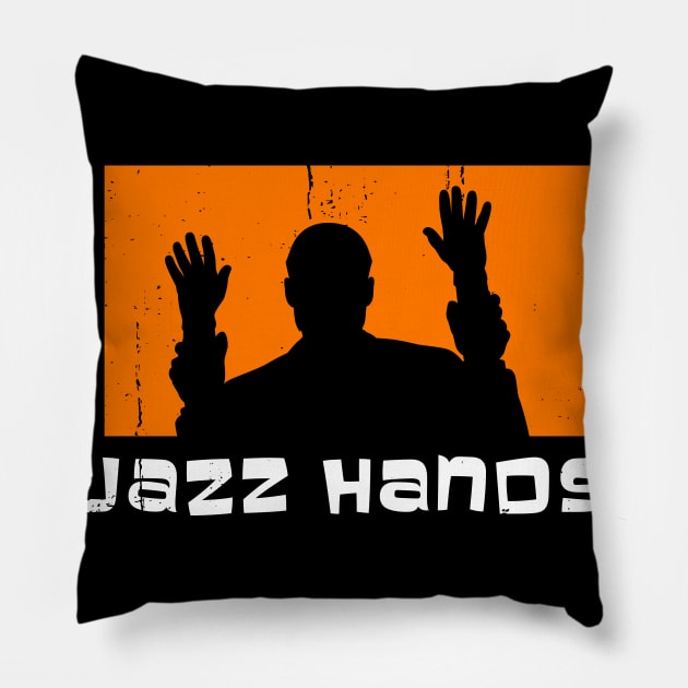 Music Hands! Pillow by nickbeta