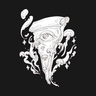 Eldritch Mushroom Pizza T-Shirt