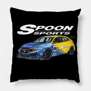 JDM CTR type R FK8 Spoon Turbo Race Car Pillow