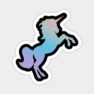 Pastel Unicorn Magnet