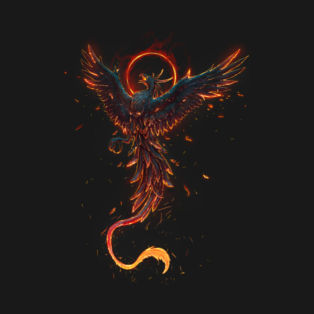 Disover Black Phoenix - Phoenix - T-Shirt