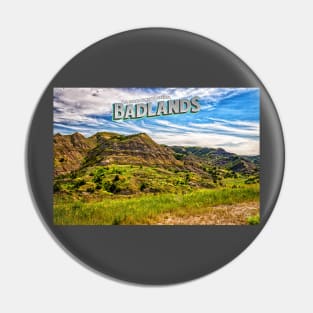 North Dakota Badlands Pin