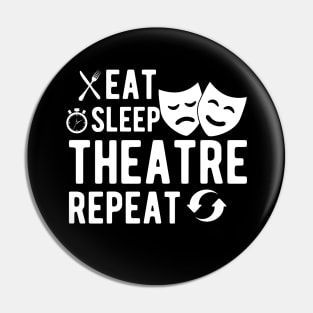 Theatre - Eat sleep theatre repeat Pin