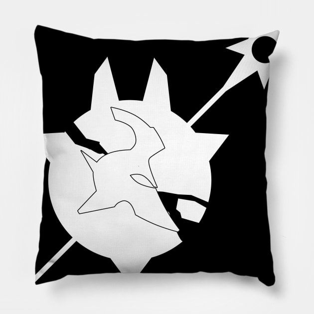 Pantheon's weapons lol Pillow by MigiDesu