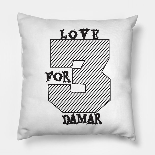 love for damar Pillow by smile_zaho