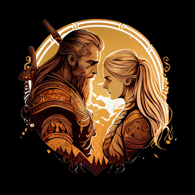 Viking Couple four by MLArtifex