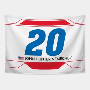 John Hunter Nemechek #20 2023 NASCAR Design Tapestry