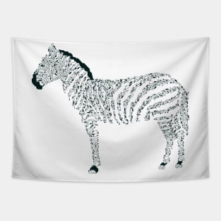 Zebra Electronic Tapestry