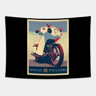 GDR Police motorcycle - ETZ 250 Tapestry