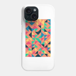 Creative Geometric Colourful Triangle Pattern #28 Phone Case