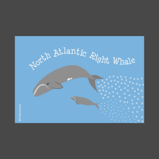 North Atlantic Right Whales T-Shirt