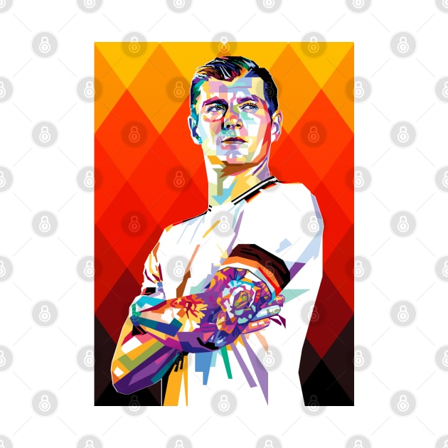 Toni Kroos Portrait fan art by RJWLTG