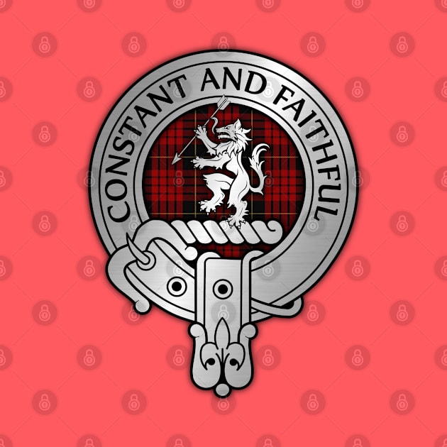 Clan MacQueen Crest & Tartan by Taylor'd Designs