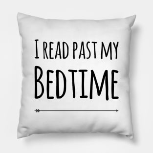 I Read Past My Bedtime Pillow