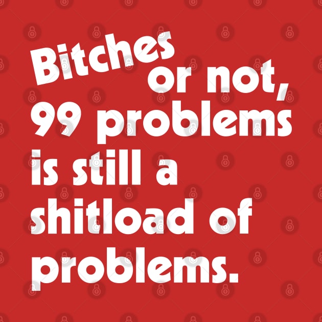 Bitches or Not, 99 Problems is Still a Shitload of Problems by darklordpug