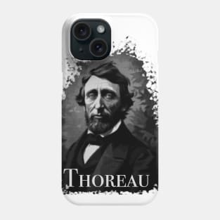 Thoreau (Monochrome light) Phone Case