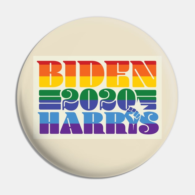LBGTQIA For Biden Harris 2020 Pin by missamberw