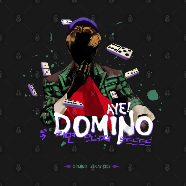 stray kids domino by Afire