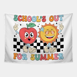 School's Out For Summer, End of School Year Teacher, Last Day Of School, Teacher Summer, Summer Vacation Tapestry