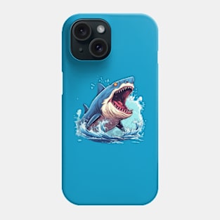 SHARK AND JAWS COLORED CARTOON STYLE, BONNY Phone Case