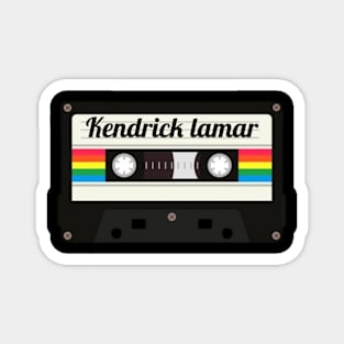 Kendrick Lamar / Cassette Tape Style Magnet