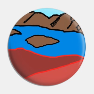 Lake mountain Pin