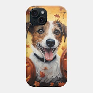 Halloween Jack Russell terrier Phone Case