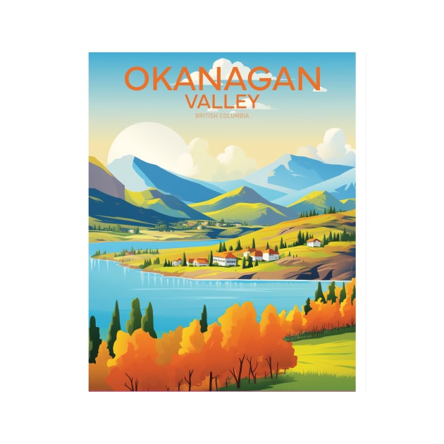 OKANAGAN VALLEY by MarkedArtPrints