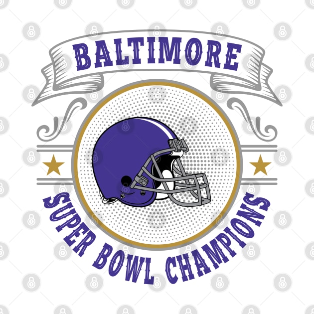 Baltimore Super Bowl Champions by genzzz72