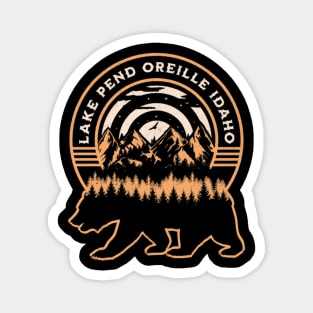 Lake Pend Oreille Idaho Magnet