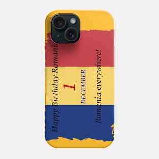 National Day of Romania! Phone Case