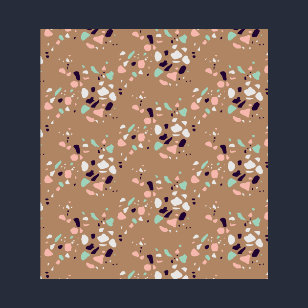 Boho Terrazzo Pattern by Pulpixel