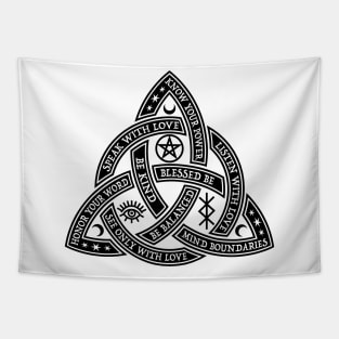 Good Witch Trinity Knot Tapestry